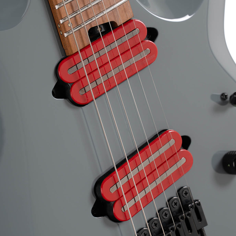 Guitarra Eléctrica X700 Mutility Ii Ttg Cort Gris Con Estuche