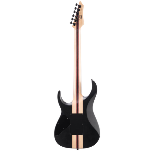 Guitarra Eléctrica X500 Menace Bks  Cort Negra Satinada
