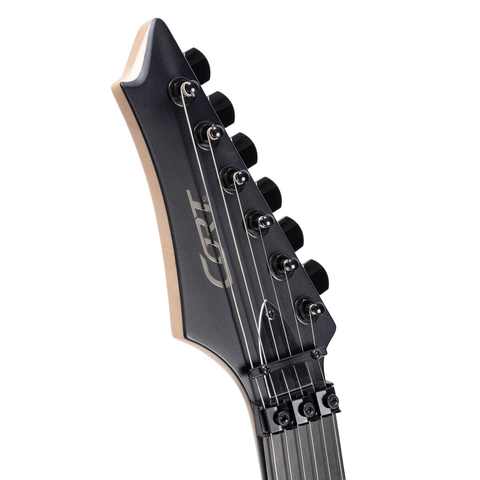 Guitarra Eléctrica X500 Menace Bks  Cort Negra Satinada