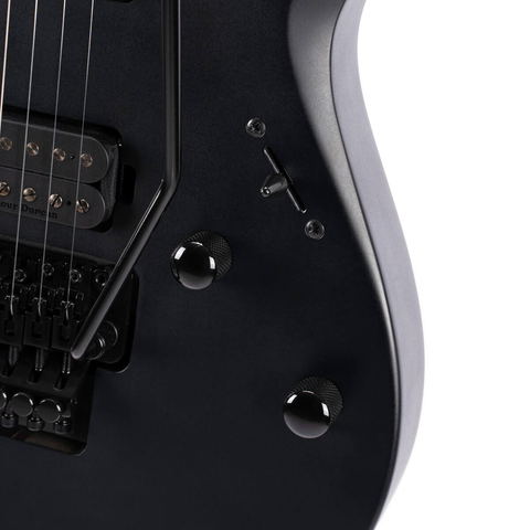 Guitarra Eléctrica X500 Menace Bks  Cort Negra Satinada