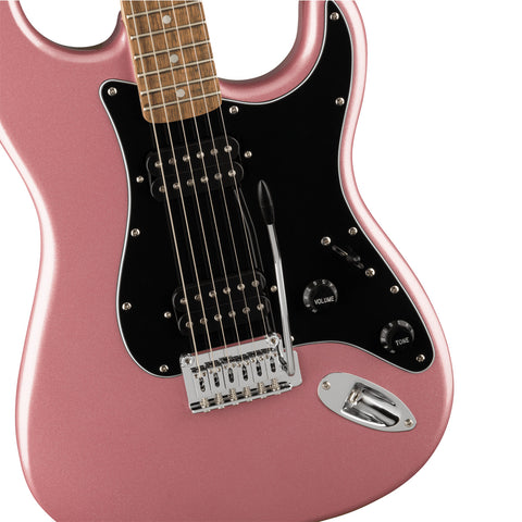 SQUIER ELECTRIC GUITAR/ STRATOCASTER AFFINITY Series HH/ BURGUNDY MIST 