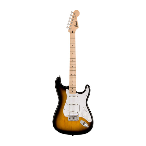 Guitarra Electrica En Combo Fender Squier Sonic Sunburst