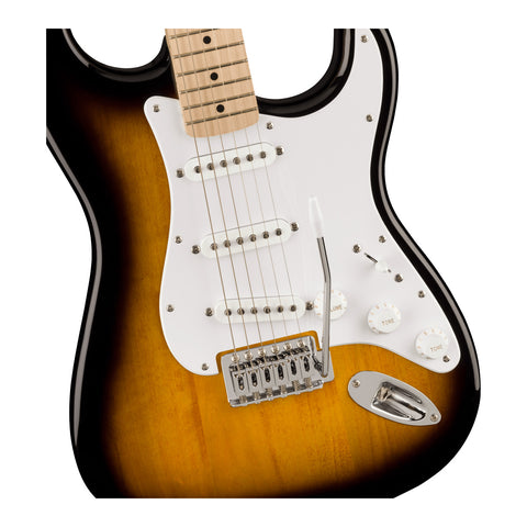 Guitarra Electrica En Combo Fender Squier Sonic Sunburst