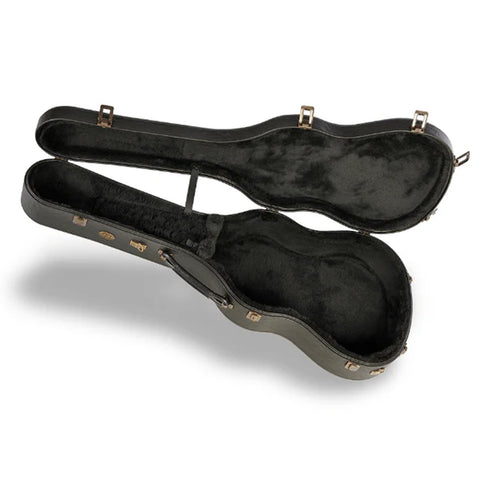 Estuche Rígido Fibra de Poliuretano Alhambra para Guitarra Clásica y Flamenca 4/4 Negro