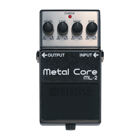 Pedal De Distorsion Para Guitarra Electrica Boss Metal Core ML-2