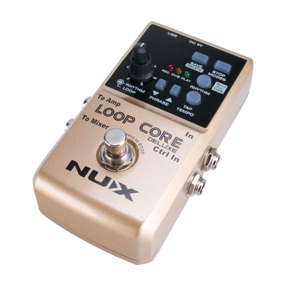 PEDAL NUX EFECTO LOOP CORE DELUXE SILVER