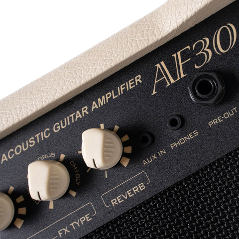 Amplificador Para Guitarra Electroacustica Cort Af30.