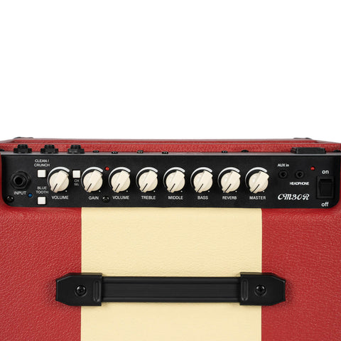 Amplificador Para Guitarra Electrica Cort Cm30r Rojo