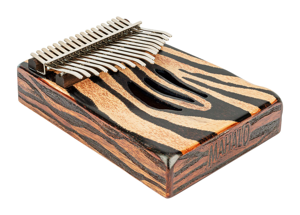 KALIMBA ZEBRA MKA17ZE CON MARTILLO AFINADOR Y ESTUCHE