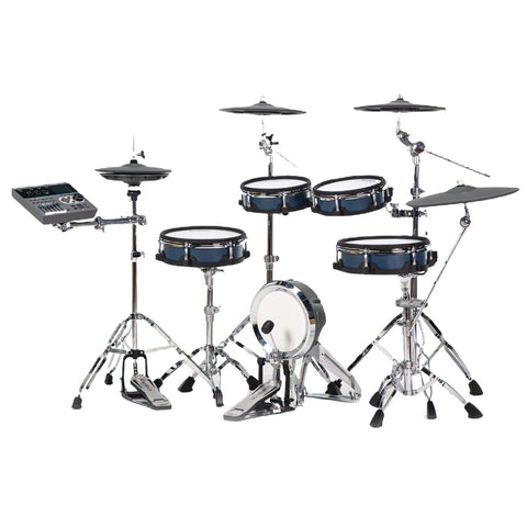 Batería Eléctrica Hampback ACE-970 Con Malla Doble Capa Y Hi-Hat Físico