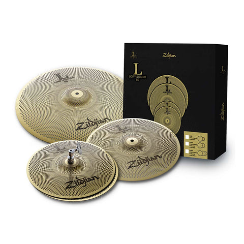 SET DE PLATILLOS DE BAJO ZILDJIAN VOLUMEN 13" 14" 18" LV348