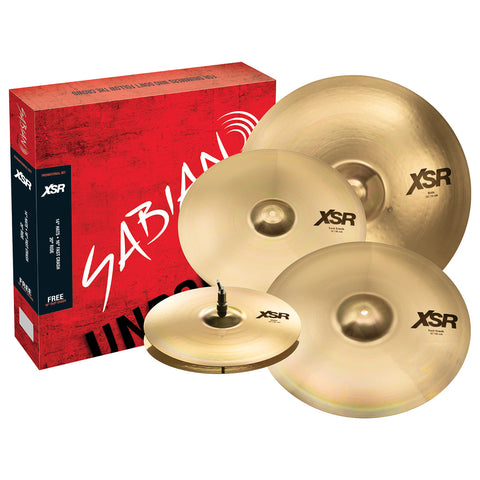 Set De Platillos Sabian Xsr (14"- 16"- 18"- 20")