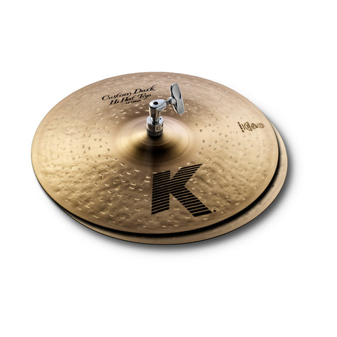 (A) PLATILLOS ZILDJIAN HI HAT KUSTOM DARK 14HH