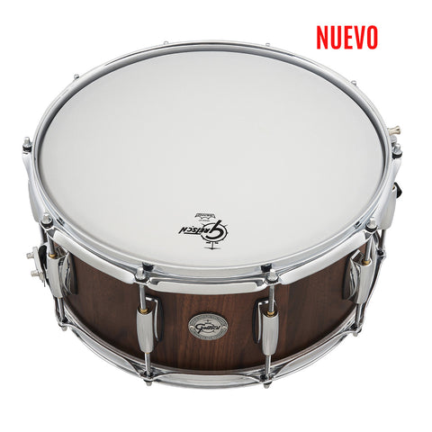 Redoblante Full Range Gretsch 14x6.5 Walnut Stave