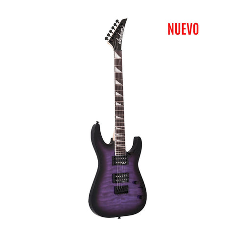 Guitarra Electrica Jackson Dinky Js32q Morado Translucido