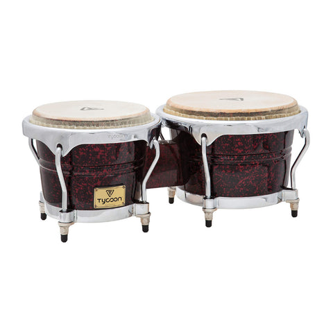 Bongos Tycoon Concerto Series Rojo Pearl Tb-800 C Rp
