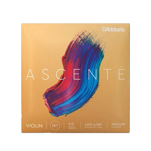 4/4 VIOLIN STRING SET D´ADDARIO / ASCENTE (A310 - 4/4M) / Medium Tension