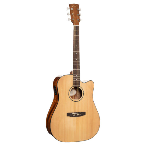 Guitarra Electroacustica Cort Cuerdas Acero Earth60ce