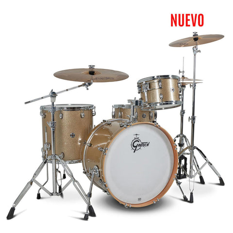 Bateria Acustica Gretsch Catalina Club Shell Pack Ct1-R424 - Sahara Sparkle