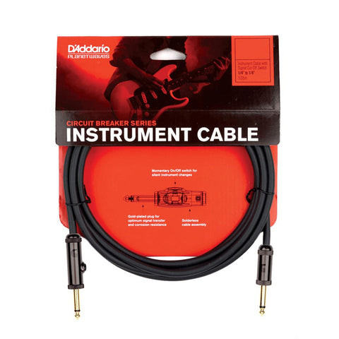 9 METER INSTRUMENT CABLE / D'ADDARIO/ LATCHING SWITCH / PW-AGL-30