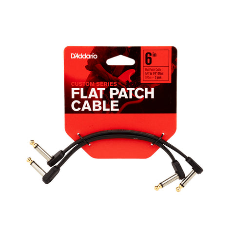 D'ADDARIO INTERPEDAL CABLE 6 IN RR, OFF SET PR PW-FPRR-206OS