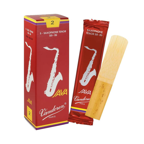 Caña Para Saxofón Tenor Java “Filed – Red Cut” Vandoren Sr272r