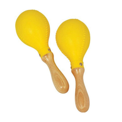 Maracas Tycoon Plasticas Amarillas Tmp-Y