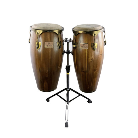 Congas 10-11 Broad Acacia Con Stand Tycoon Stcs-Dg Ba/D