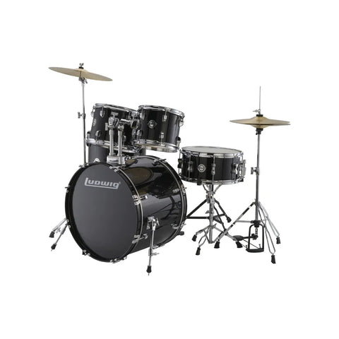 ACCENT DRIVE BATTERY 5PC 22" LUDWIG LC19511 BLACK