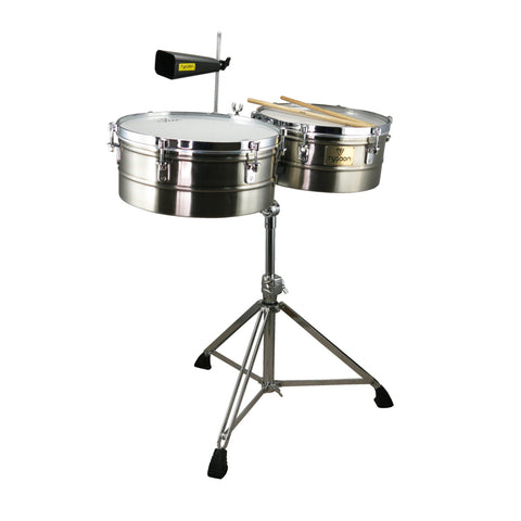 Timbales Tycoon 14"-15" Chrome