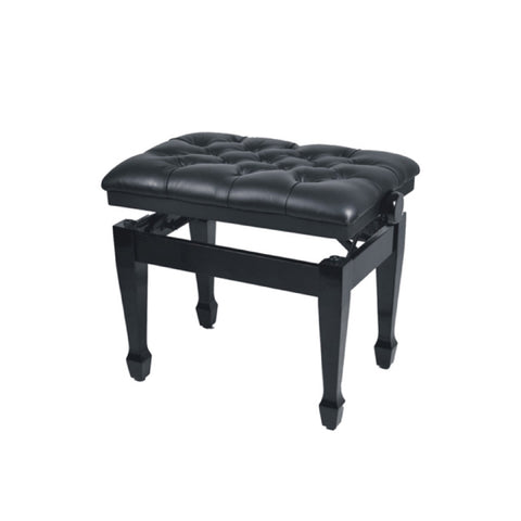 APEXTONE DELUXE ADJUSTABLE PIANO CHAIR BLACK AP-5123
