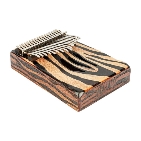 Kalimba Zebra Mka17ze Con Martillo Afinador Y Estuche