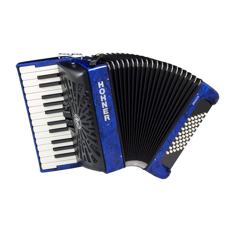 Acordeon Hohner Bravo II  48 Bajos Azul