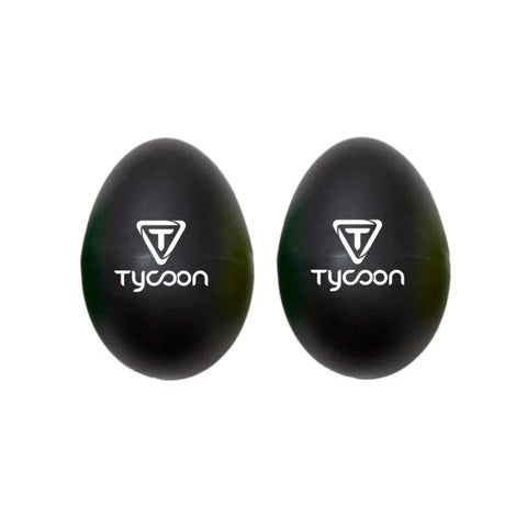 Shakers Tycoon Par Huevo Plast Te-Bk Negro
