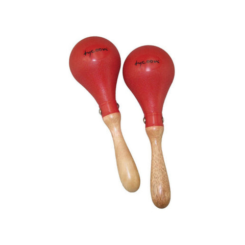 Maracas Tycoon Mini Low-Pitched Plastic Tmps-R Roja