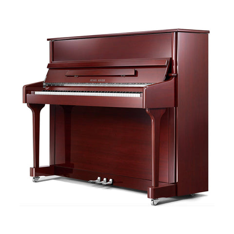 Piano Vertical Pearl River Mahogany Polish