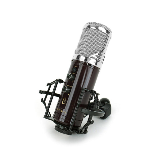 Microfono Condensador Usb Kurzweil Km1u Plateado