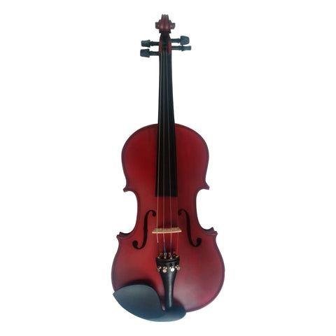 Violin 4/4 Solido Mate Verona Con Accesorios