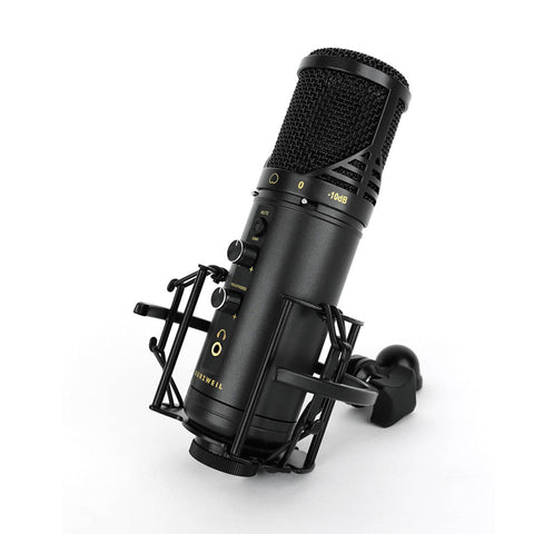 Microfono Condensador Usb Kurzweil Km1u Black