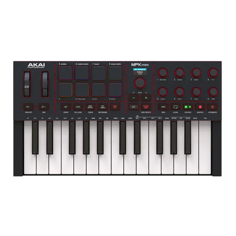 Controlador Midi Akai Mpkmini4b