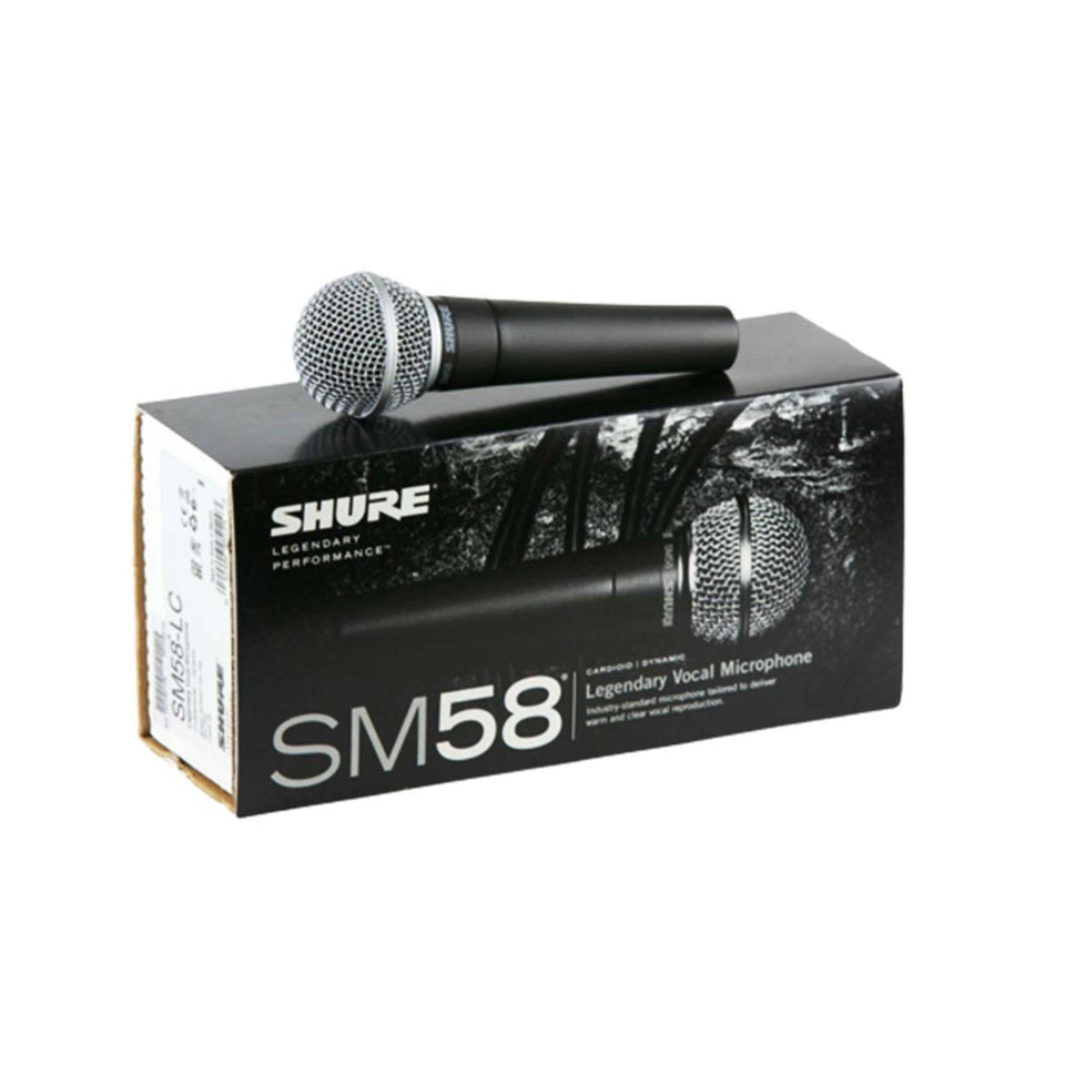 MICROFONO VOCAL SM58-LC BAJA S/CABLE SHURE