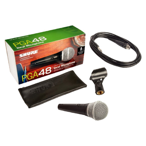 Microfono Vocal Pro Pga48-Xlr C/Cable Shure
