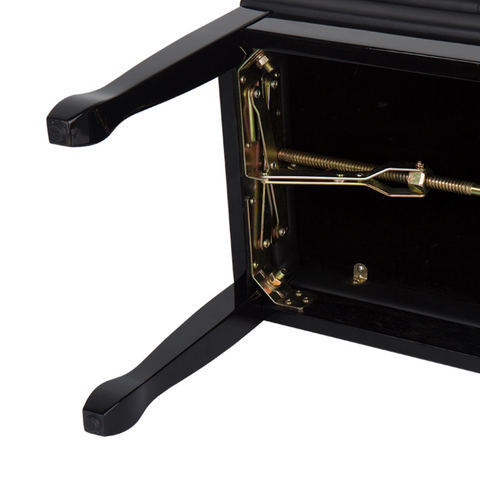 Silla Para Piano Graduable Con Cajón Deluxe Tom Grasso Sb020