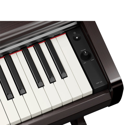 Piano Digital Yamaha Arius Ydp146 Con Adaptador Rosewood