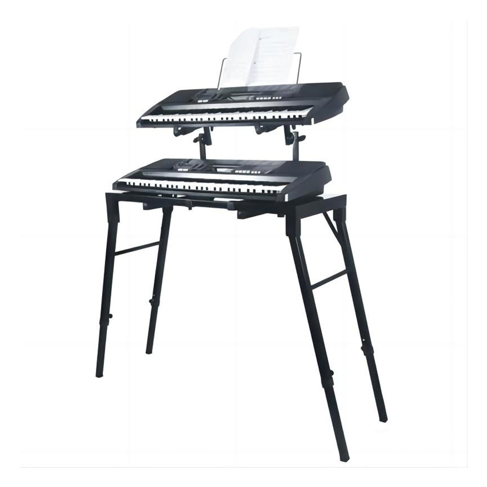 TABLE STAND FOR 2 APEXTONE AP-3291 KEYBOARDS