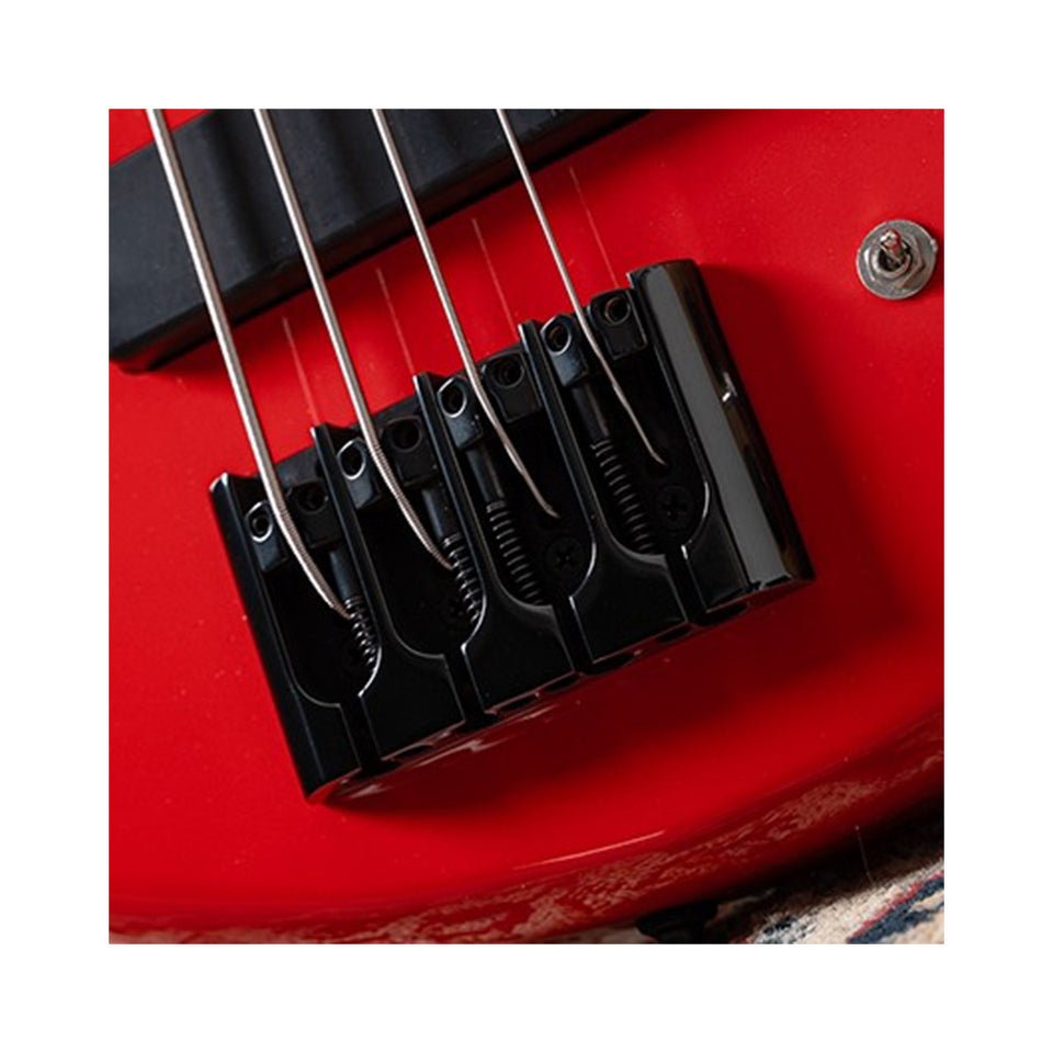 BAJO ELECTRICO CORT C4 DELUXE ROJO CEREZA