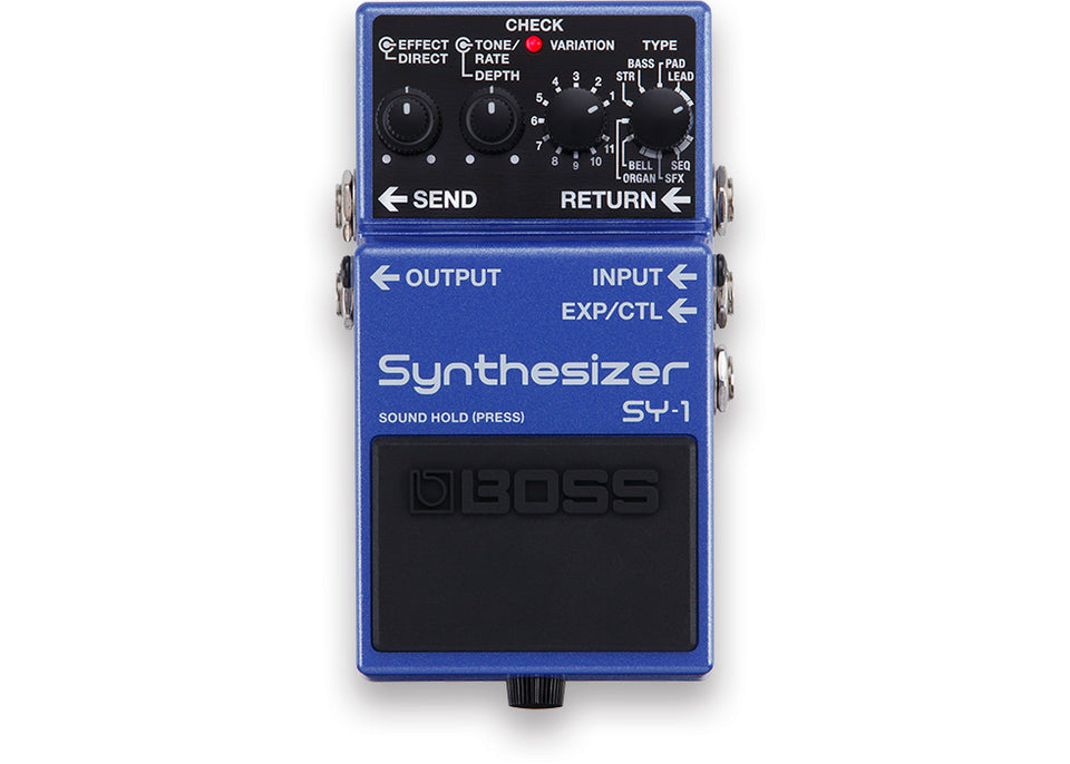 BOSS SY-1 ELECTRIC GUITAR SYNTHESIZER PEDAL