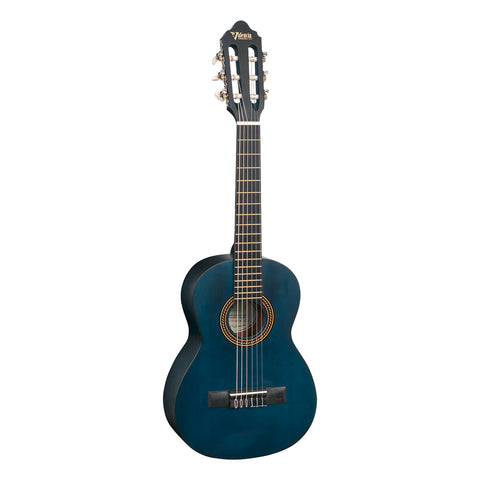 GUITARRA CLASICA VALENCIA 4/4 VC204TBU AZUL