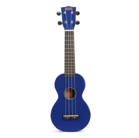 UKULELE MAHALO SOPRANO MR1BK- BLUE - WITH CASE