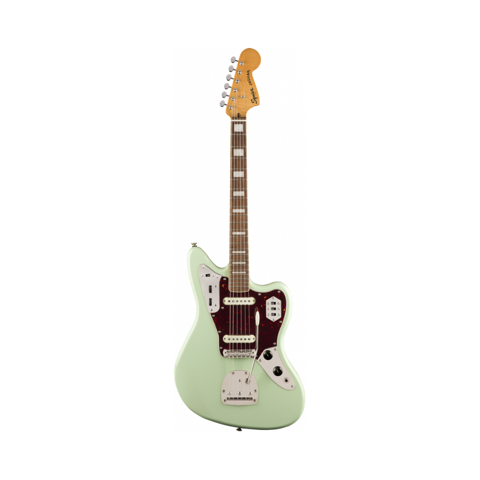 JAGUAR CLASSIC VIBE SQUIER MINT GREEN ELECTRIC GUITAR Ortizo